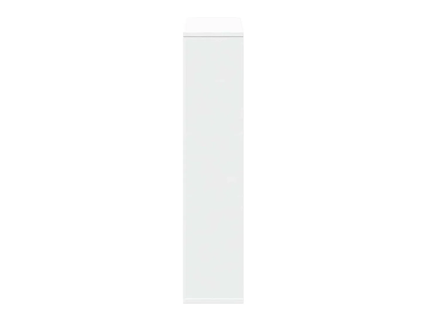 Estantería de madera de ingeniería blanco 63x20x90 cm