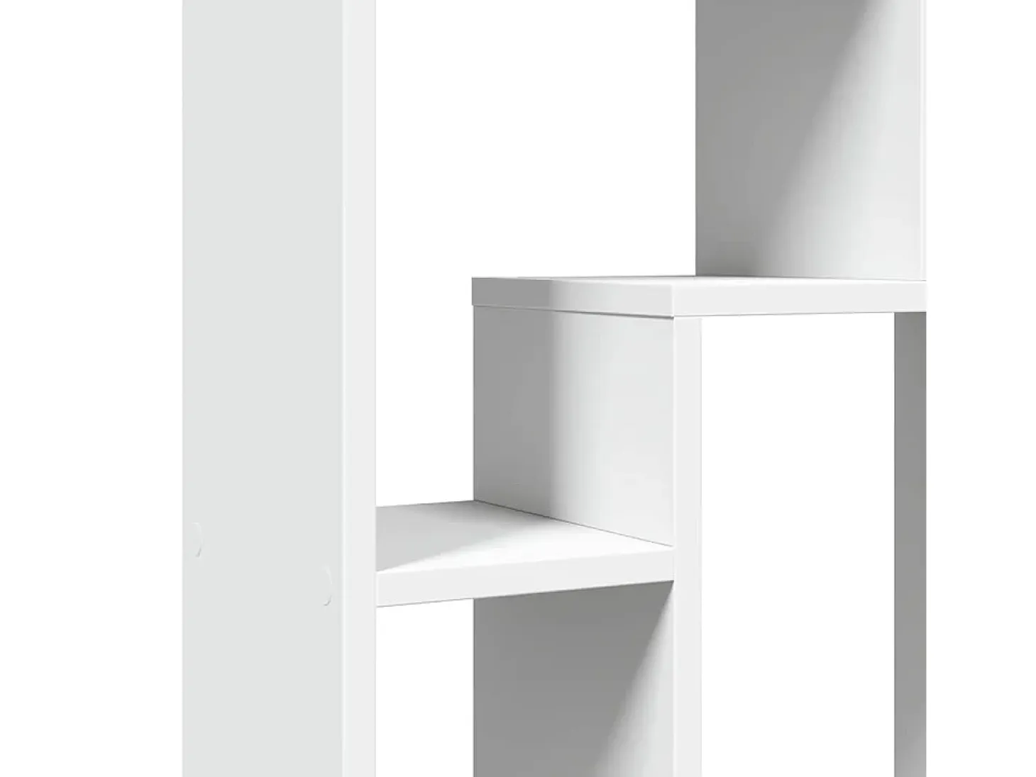 Estantería de madera de ingeniería blanco 63x20x90 cm