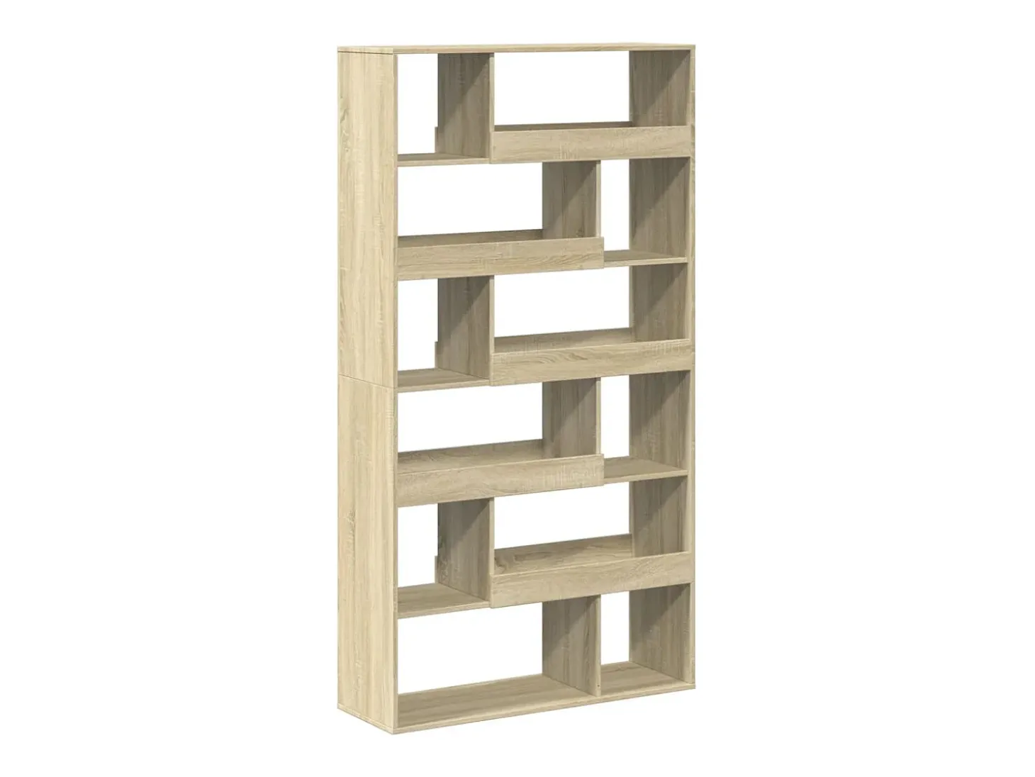 Estantería de madera de ingeniería roble Sonoma 100x33x187,5 cm