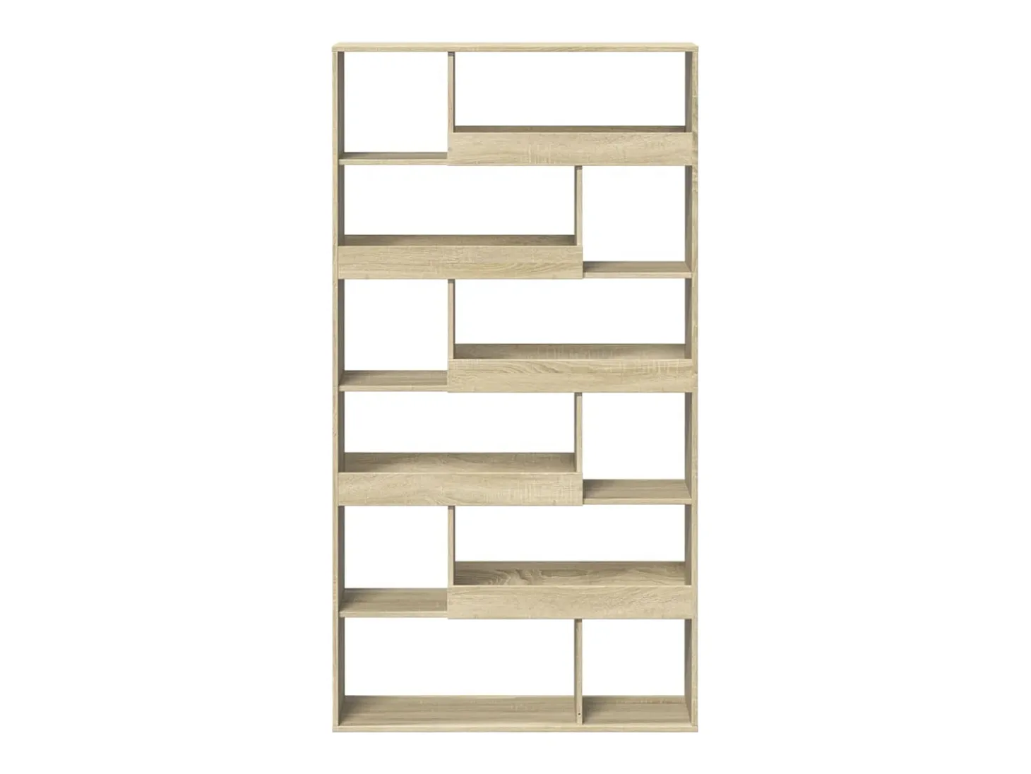 Estantería de madera de ingeniería roble Sonoma 100x33x187,5 cm