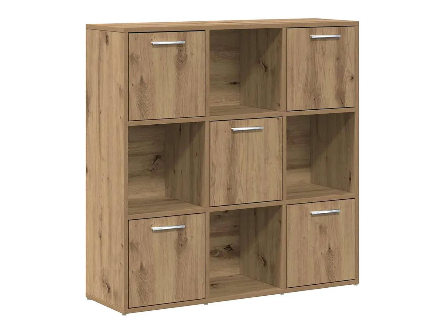 Estantería de madera de ingeniería roble artisan 90x28x90 cm