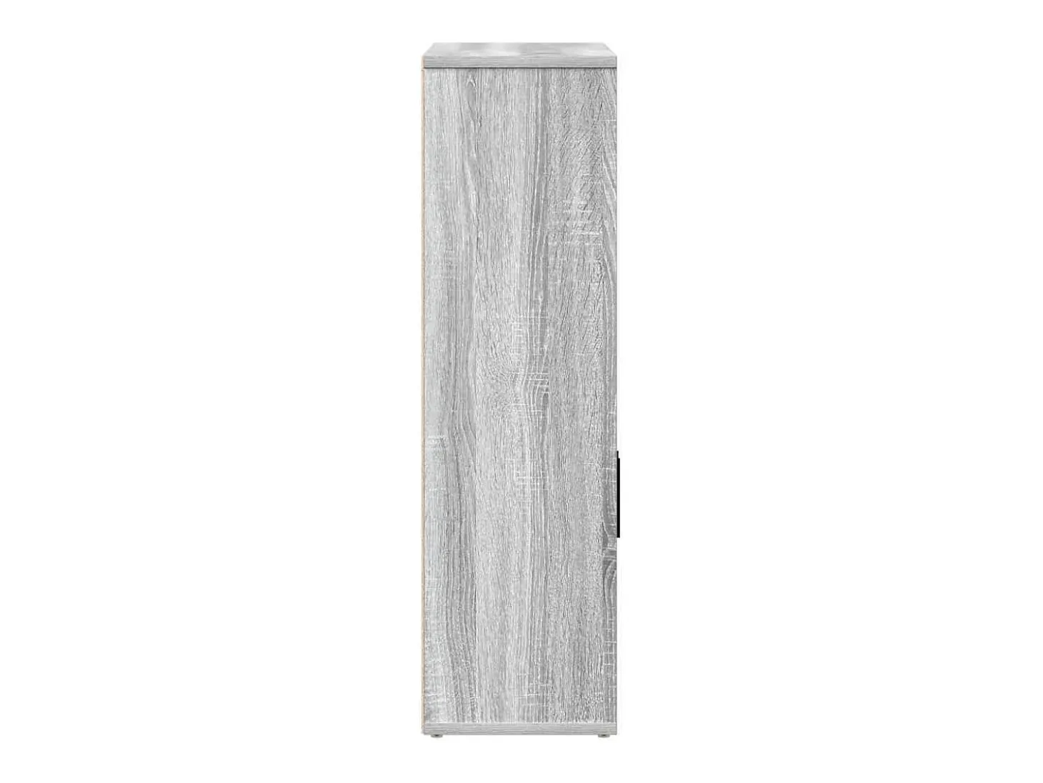 Estantería de madera de ingeniería gris sonoma 60x24x85 cm