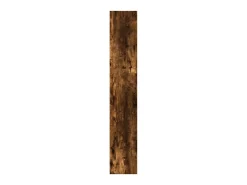 Estantería de madera de ingeniería roble ahumado 40x24x143 cm