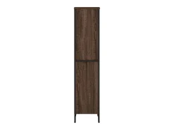 Estantería de madera de ingeniería marrón roble 50x31x137,5 cm