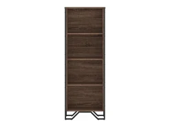 Estantería de madera de ingeniería marrón roble 50x31x137,5 cm
