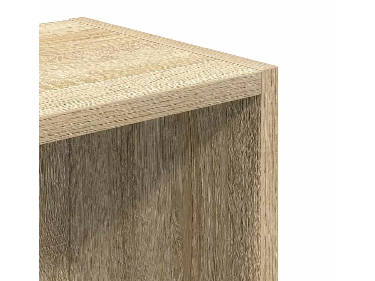Estantería de madera de ingeniería roble sonoma 31x24x77 cm