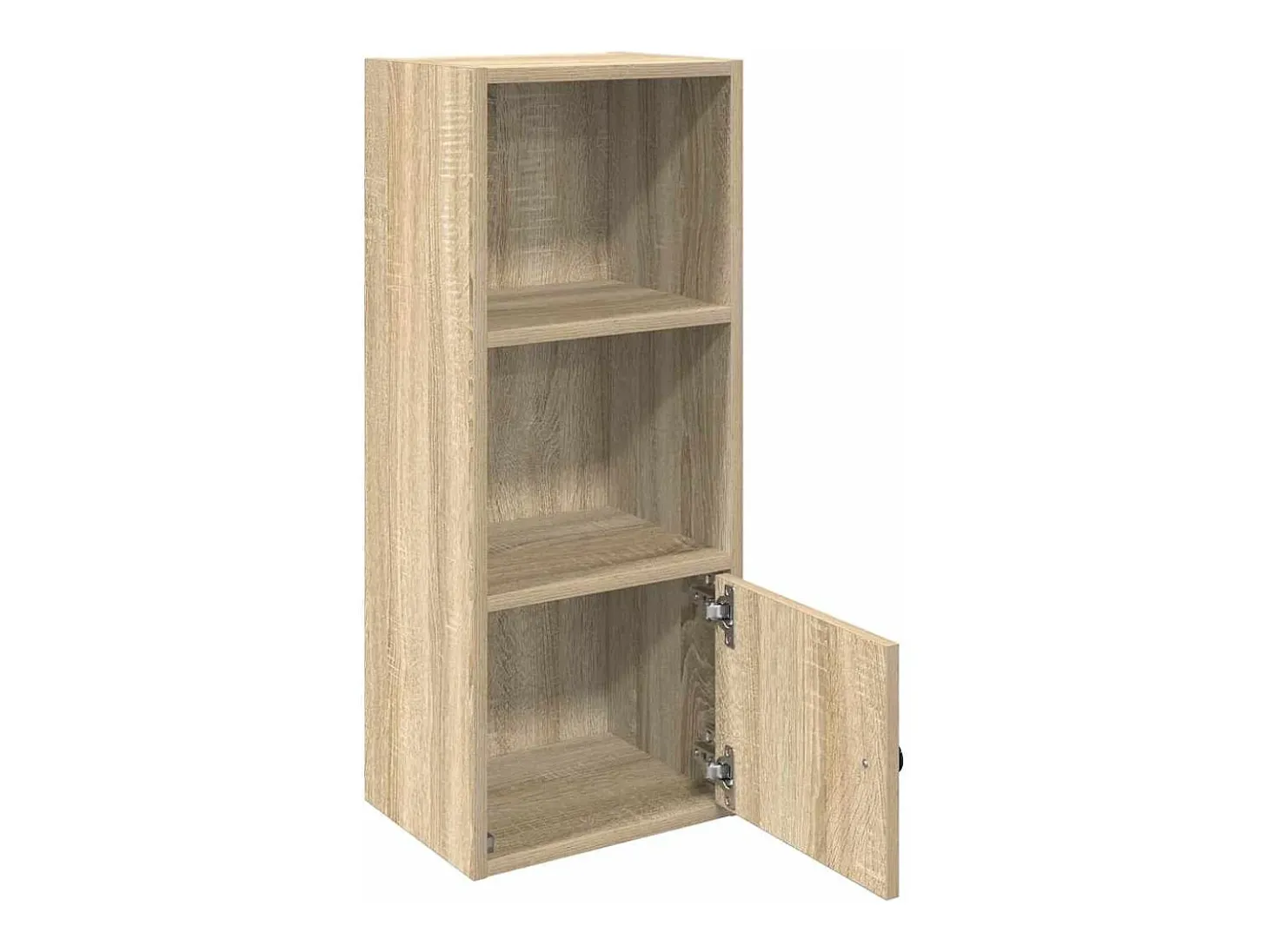 Estantería de madera de ingeniería roble sonoma 31x24x77 cm