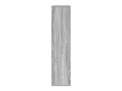 Estantería de madera de ingeniería gris sonoma 89x24x101,5 cm