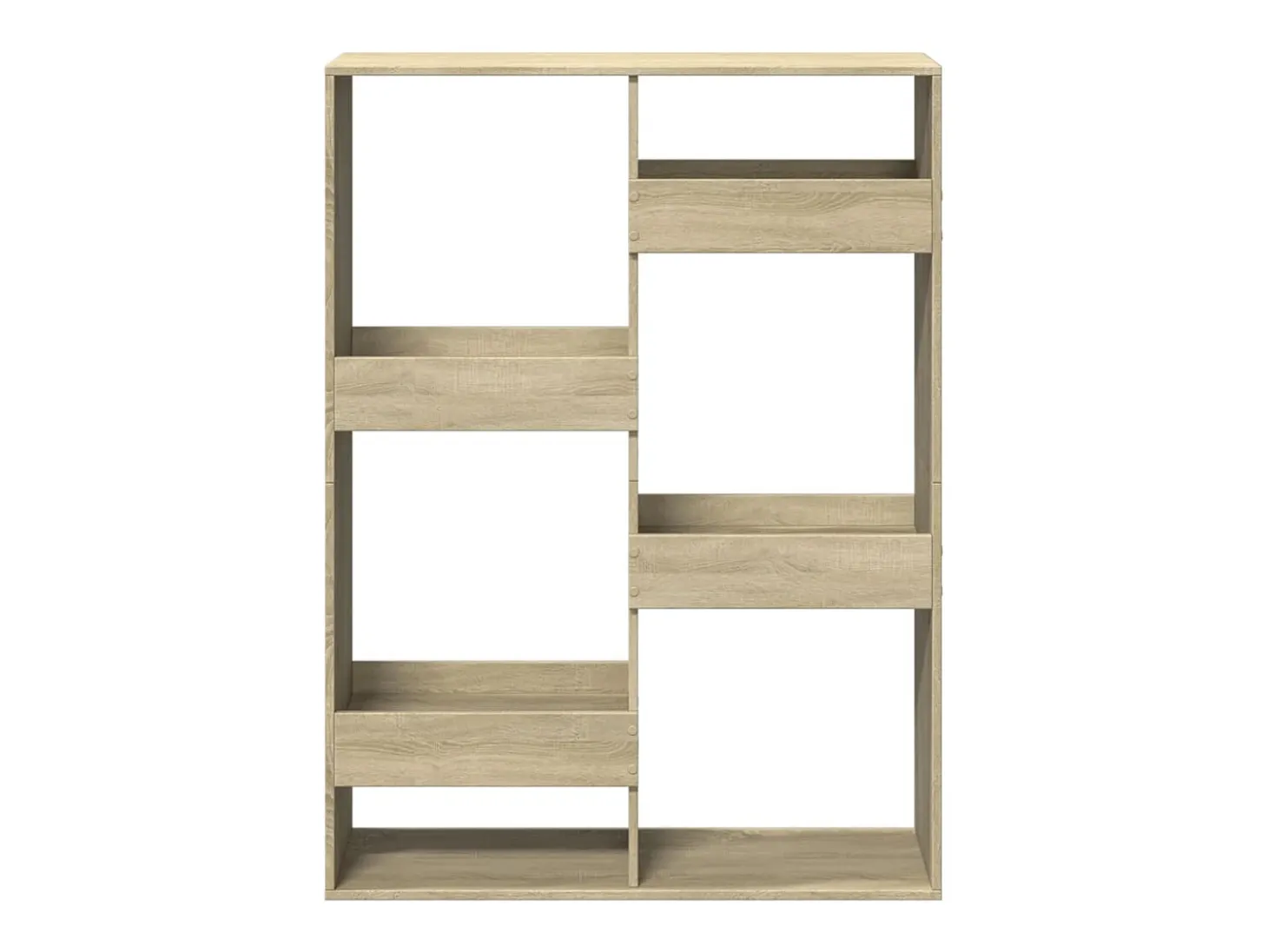 Estantería de madera de ingeniería roble Sonoma 100x33x135 cm