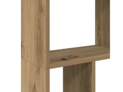 Estantería de madera de ingeniería roble artisian 60x20x120 cm