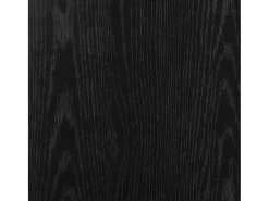 Estantería de madera de roble negro 80x24x176 cm