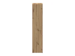 Estantería de madera ingeniería roble artisan 36x30x143 cm