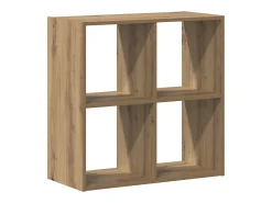 Estantería de madera ingeniería roble artisian 68,5x32x68,5 cm
