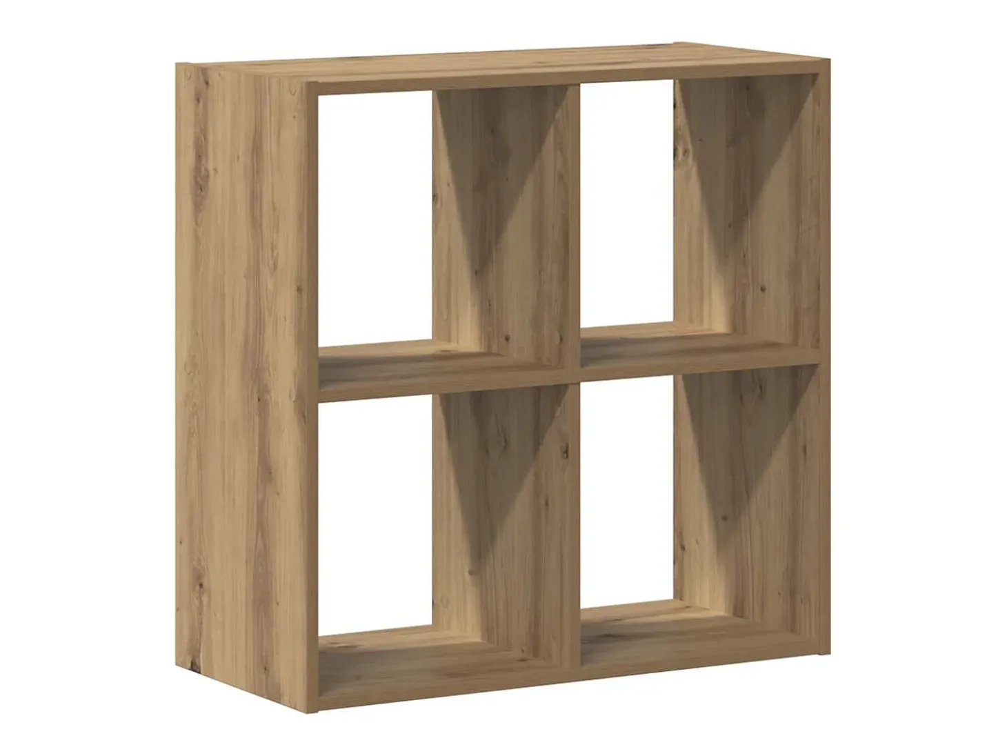 Estantería de madera ingeniería roble artisian 68,5x32x68,5 cm