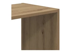 Estantería de madera ingeniería roble artisian 68,5x32x68,5 cm