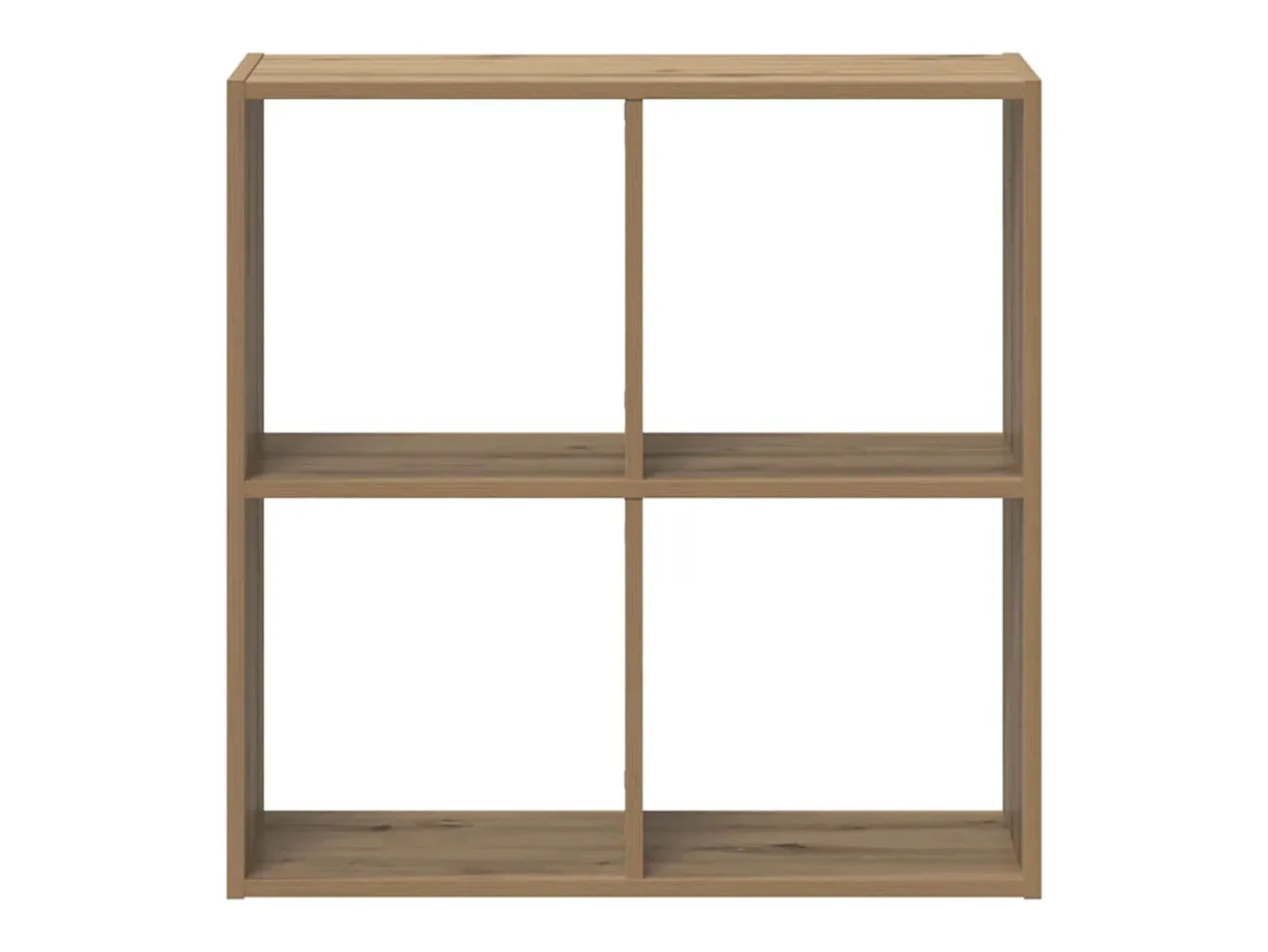 Estantería de madera ingeniería roble artisian 68,5x32x68,5 cm