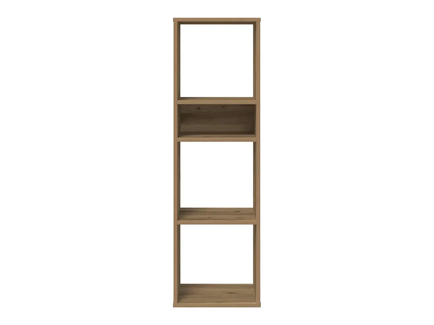 Estantería de madera ingeniería roble artisan 34x31x112 cm