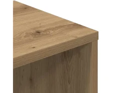 Estantería de madera ingeniería roble artisan 34x31x112 cm
