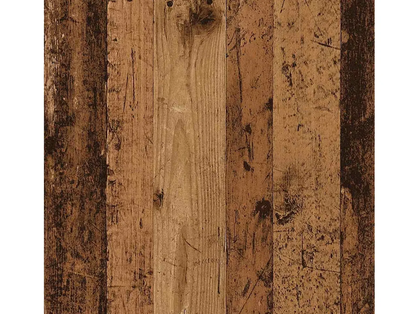 Estantería de madera ingeniería madera envejecida 36x30x143 cm