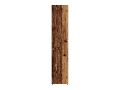 Estantería de madera ingeniería madera envejecida 36x30x143 cm