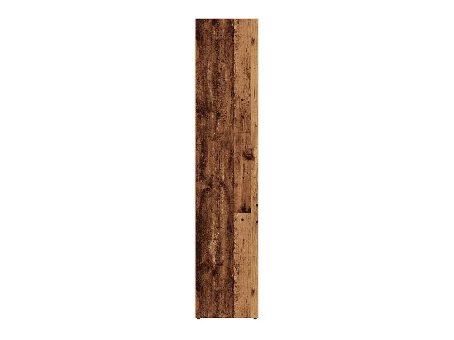Estantería de madera ingeniería madera envejecida 36x30x143 cm