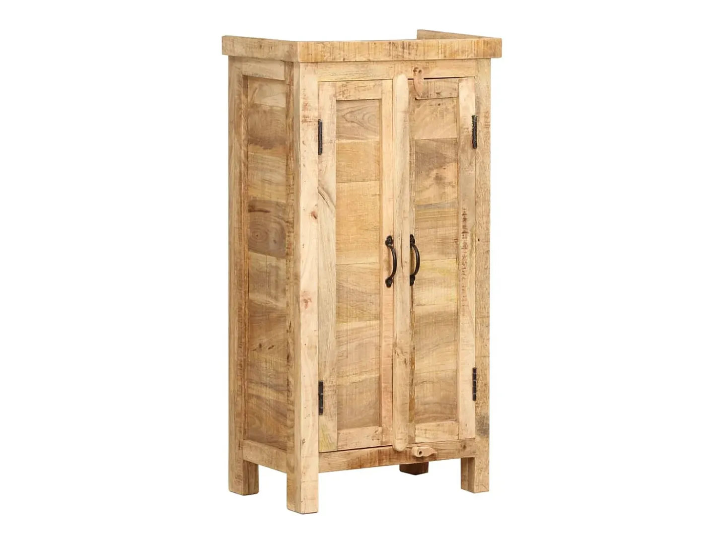 Estantería de madera maciza de mango 50x30x180 cm