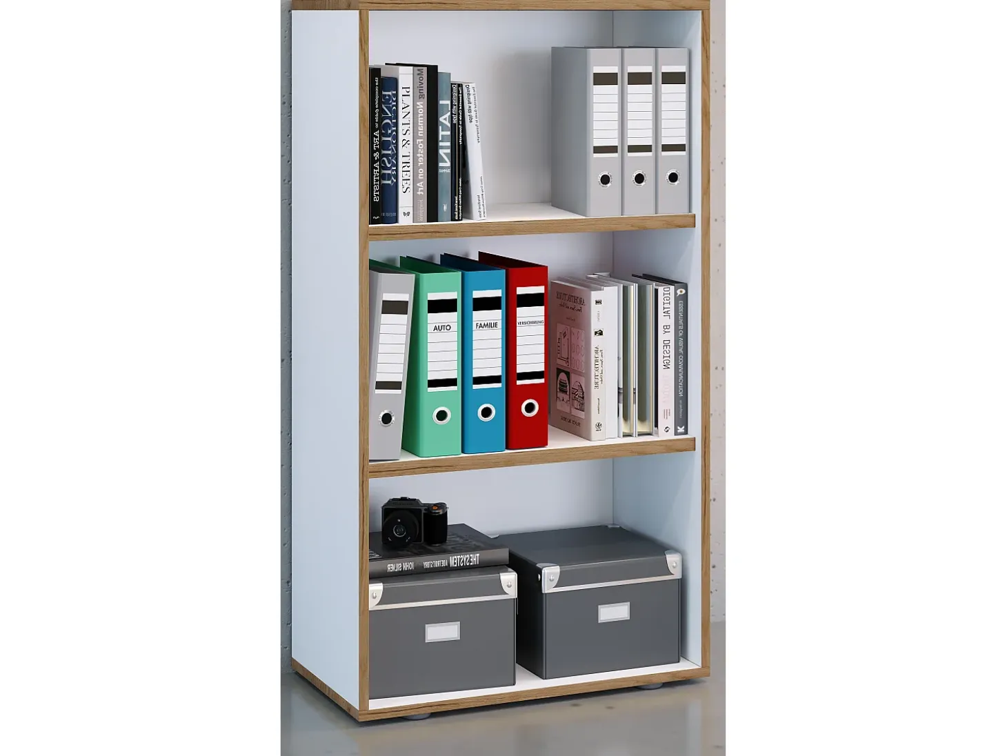 Estantería de oficina Salia 3x AN. 60 cm