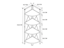 Estantería de soporte Insasi
