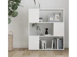 Estantería divisor de espacios madera contrachapada 80x24x94 cm