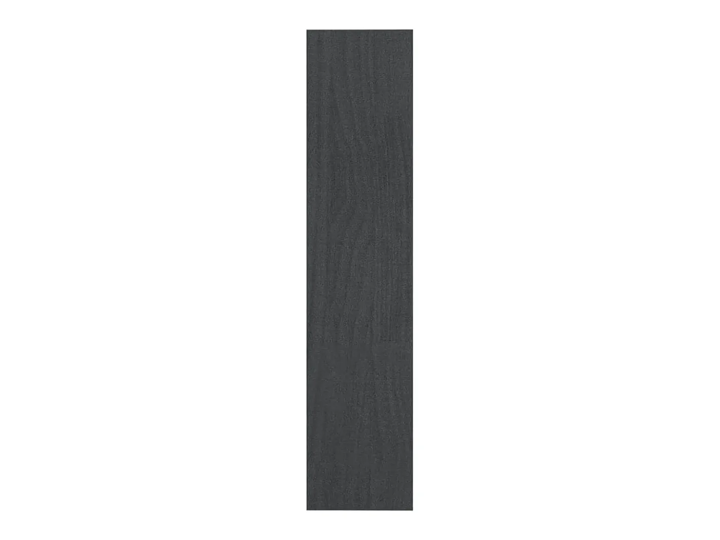 Estantería divisor de espacios madera pino gris 100x30x135,5cm