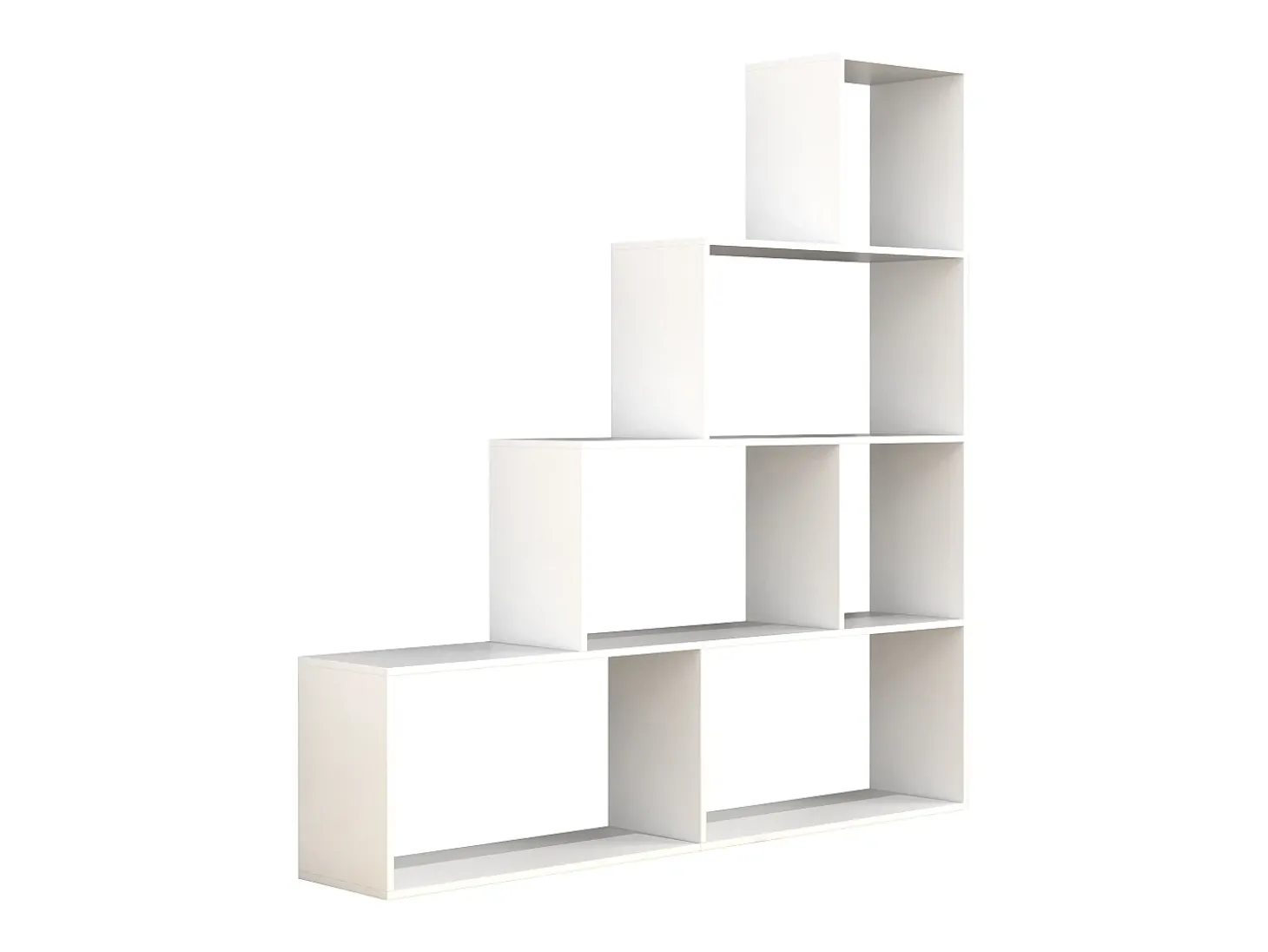 Estantería Dubila Blanco AL. 163 x AN. 155 x P. 29 cm