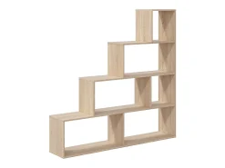 Estantería escalonada 6 compartimentos - A145 cm - Klum