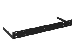 Estantería flotante de pared 4 piezas Negro Brillo 80x23,5x3,8 cm MDF