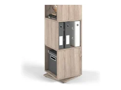 Estantería giratoria sonoma 35.2x35.2x144.2