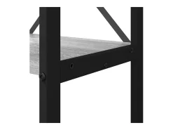 Estantería Gris sonoma 60 x 30 x 118 cm Madera contrachapada