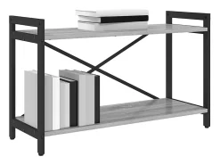 Estantería Gris sonoma 80 x 30 x 48.5 cm Madera contrachapada