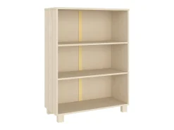 Estantería HAMAR madera pino maciza marrón miel 85x35x112 cm