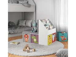 Estantería infantil blanco 97.1x66.8x78.4 onix
