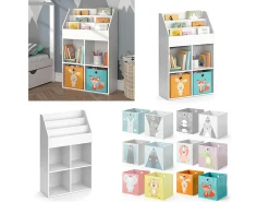 Estantería infantil blanco 72x31.2x114.2 luigi