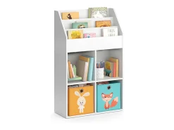 Estantería infantil blanco 72x31.2x114.2 luigi