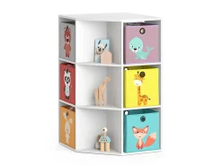 Estantería infantil blanco 64x64x107.8 luigi