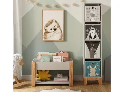 Estantería infantil cachemira/artesanal 80x37x46 malia