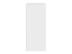 Estantería librería madera de ingeniería blanca 60x30x71,5 cm