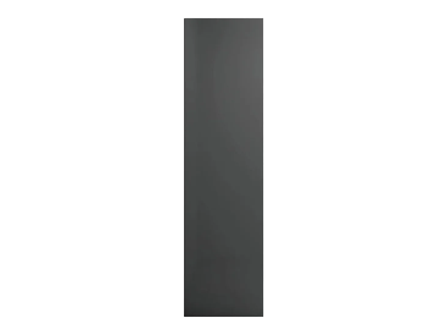 Estantería libros madera contrachapada gris brillo 36x30x114cm