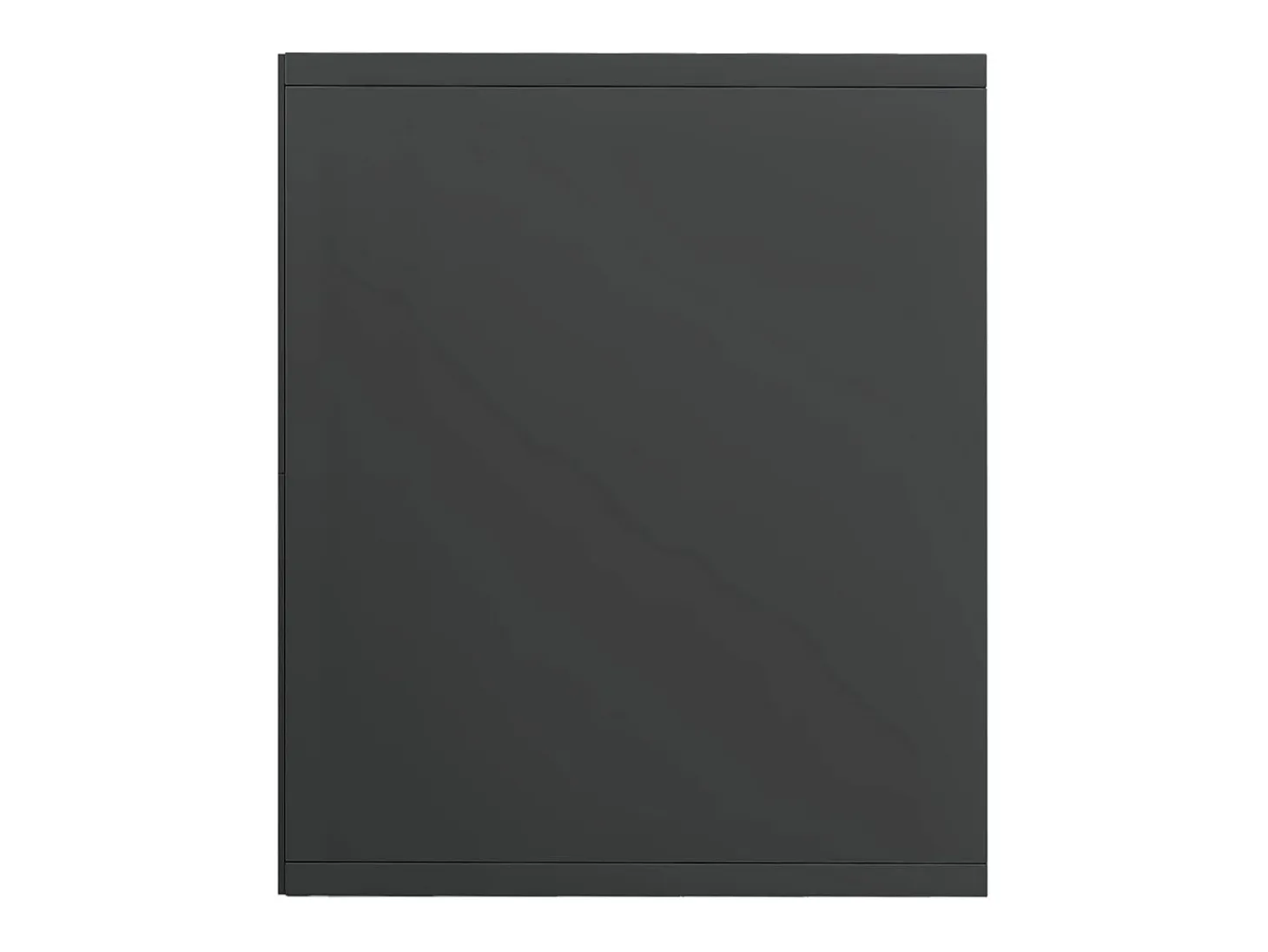 Estantería libros madera contrachapada gris brillo 36x30x114cm