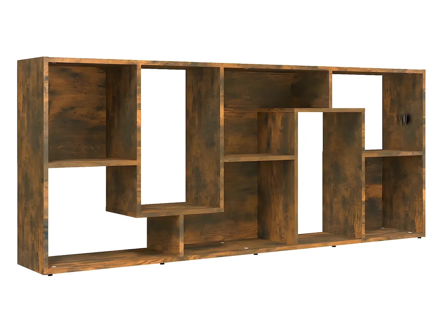 Estantería madera contrachapada color roble ahumado 67x24x161cm