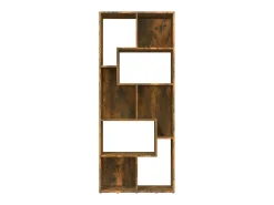 Estantería madera contrachapada color roble ahumado 67x24x161cm