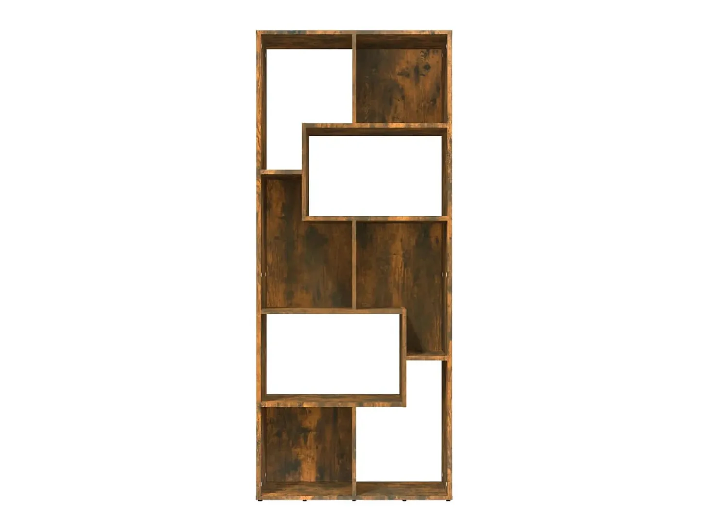 Estantería madera contrachapada color roble ahumado 67x24x161cm