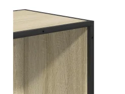 Estantería madera contrachapada color roble 40x35x76 cm