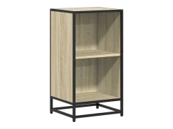 Estantería madera contrachapada color roble 40x35x76 cm